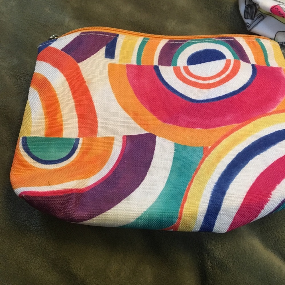 Clinique cosmetic bag multicolor